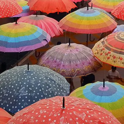 multi-colored-umbrellas